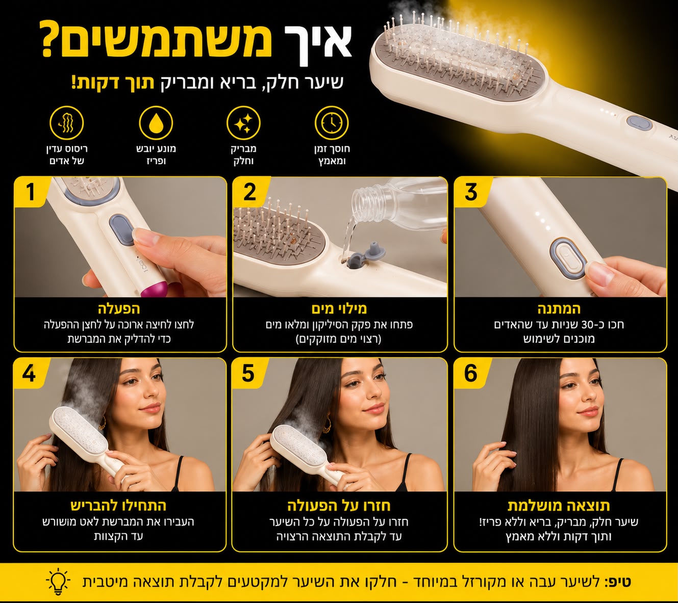ELECTRIC HAIR BRUSH